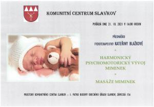 Harmonický psychomotorický vývoj miminek, masáže miminek