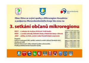 Mikroregion Hvozdnice - plakát